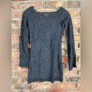 Vintage VS sexy black lace dress size Small